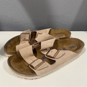 BIRKENSTOCK Soft Pink Slip On Sandal